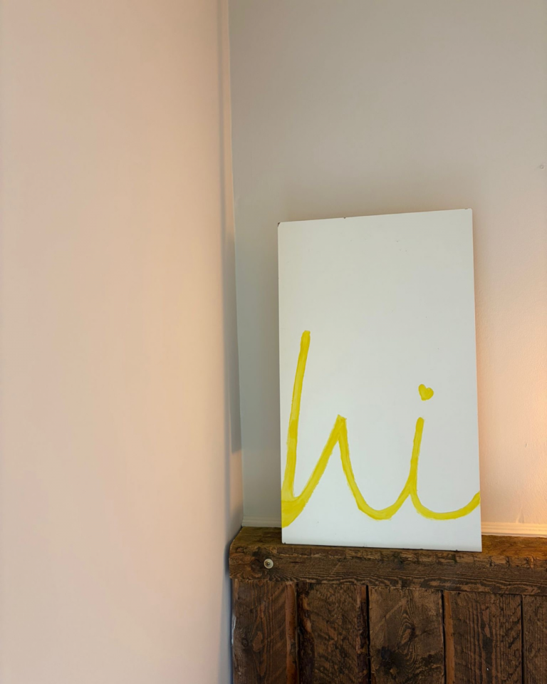 Liebevolles Detail im Studio